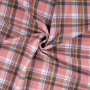 Cotton flannel Kira, pink