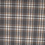 Cotton flannel Klara, grey
