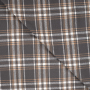 Cotton flannel Klara, grey