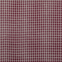 Katoenen flanel Small checks, wijnrood