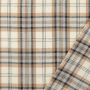 Katoenen flanel Squares, marineblauw