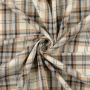 Katoenen flanel Squares, marineblauw