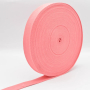 Katoenen tassenband 30 mm, koraalrood