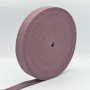 Katoenen tassenband 30 mm, mauve