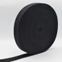Katoenen tassenband 30 mm, zwart