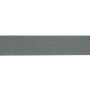 Katoenen tassenband uni lichtgrijs 38 mm