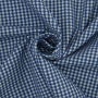 Baumwoll-Karo Zefir 0,25 cm blau