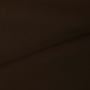 Tissu coton sergé uni, marron