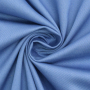 Tissu coton sergé uni, bleu bleuet
