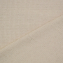 Tissu jersey de coton lin gaufré, naturel