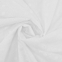 Katoen-broderie Bloemen ranken, wit