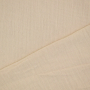 Tissu double gaze de coton, 280cm, sable