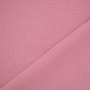 Katoenen mousseline double gauze, oud rosé