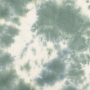 Katoenen mousseline double gauze Batik Stains, vaalgroen