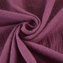 Katoenen mousseline double gauze, bessenkleurig