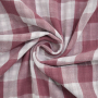 Katoenen mousseline double face Kiara, bordeauxrood