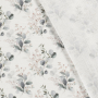 Katoenen mousseline double gauze Flower Dream, gebroken wit
