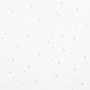 Katoenen mousseline double gauze Flying Stars, gebroken wit