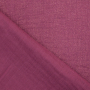 Tissu double gaze de coton paillettes brillant Glitter, baies