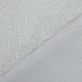 Katoenen mousseline double gauze glitter, lichtgrijs