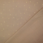 Baumwoll Musselin Golden Strips, beige