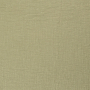 Tissu double gaze de coton aspect lin, vert pâle