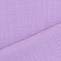 Tissu double gaze de coton look lin, lilas