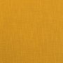 Tissu double gaze de coton look lin, jaune miel