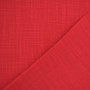 Katoenen mousseline linnenlook, rood