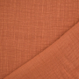 Katoenen mousseline linnenlook, terracotta