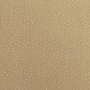 Tissu double gaze de coton à pois, beige