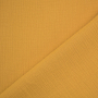 Katoenen mousseline double gauze, mosterdgeel