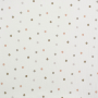 Katoenen mousseline Small Flowers, gebroken wit