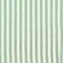 Katoenen mousseline double gauze Stripes, groen