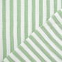Katoenen mousseline double gauze Stripes, groen