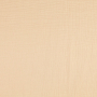 Baumwoll Musselin Uni, beige