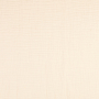 Tissu double gaze de coton, crème