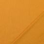 Tissu double gaze de coton, jaune curry