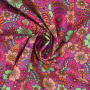Tissu coton popeline Fleurs Beautiful Flowers, baies