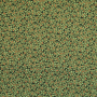 Tissu coton popeline Christmas Leaves, vert foncé