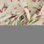 Cotton poplin Christmas Time, cream