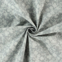 Cotton poplin cottage elder, grey / white