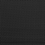 Tissu coton popeline à pois Dots, blanc – noir