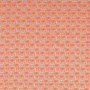 Tissu coton popeline Feuilles Fantasy Leaves, orange