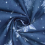 Cotton poplin Ice Stars, blue