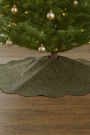 Baumwoll Popeline Little Mistletoe, marine