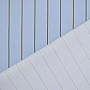 Cotton poplin Maxi Stripes Fibre Mood, light blue