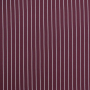 Cotton poplin Midi Stripes Fibre Mood, wine red