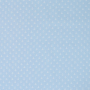 Tissu coton popeline Mini ancres marines, bleu clair