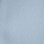 Tissu coton popeline mini Coeurs, bleu clair